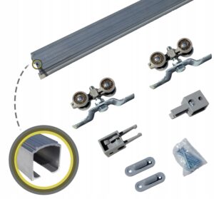 System do drzwi przesuwnych sufitowy Iron 60kg 150