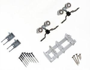 Komplet wózków dodatkowe skrzydło IRON CZARNY