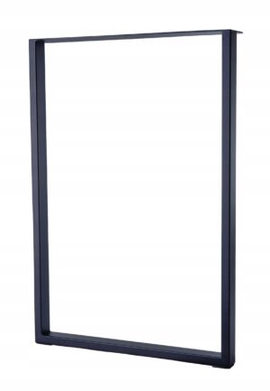 Noga stołu biurka LOFT stal lakierowana czarna 72x50 profil 4x2 INDUSTRIAL