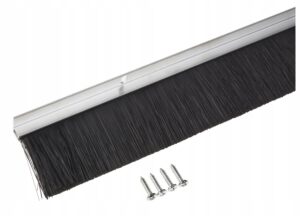 szczotka listwa uszczelniająca 34mm profil kątowy 1m uszczelka szczotkowa