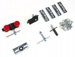 dodatkowe skrzydło drzwi składane HEAVY FOLD 2x40