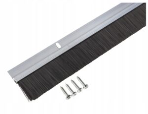 szczotka listwa uszczelniająca 24mm profil alu 1m uszczelka szczotkowa