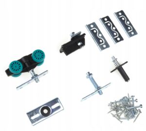 dodatkowe skrzydło drzwi składane HEAVY FOLD 2x25