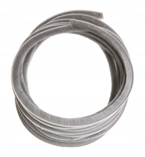 szczotka uszczelka szczotkowa 7x12 szara 5,5m klej