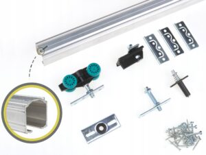 System do drzwi składanych 2x25kg 70cm HEAVY FOLD