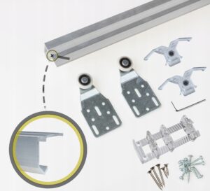 System do drzwi przesuwnych mocowanie boczne 180cm