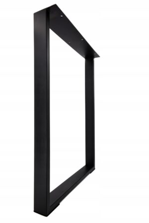 Noga stołu biurka LOFT stal lakierowana czarna 72x50 profil 6x2 INDUSTRIAL