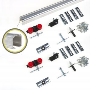 System do drzwi składanych 4x40kg 150cm HEAVY FOLD