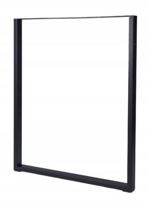 Noga stołu biurka LOFT stal lakierowana czarna 72x60 profil 4x2 INDUSTRIAL