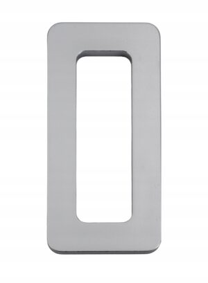 Uchwyt do drzwi przesuwnych przyklejany SREBRNY szafa drzwi przejściowe