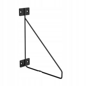 wspornik półki Loft BR industrial vintage czarny