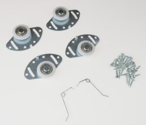 komplet wózków dodatkowe skrzydło w szafach Atu V