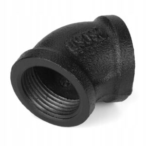 Kolanko 45st Loft Industrial 3/4" czarny mat