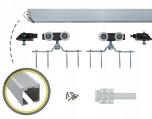 System do drzwi przesuwnych HERKULES 120 kg 120 cm