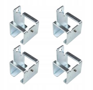 Klamra ścienna bez dystansu EMU 4szt