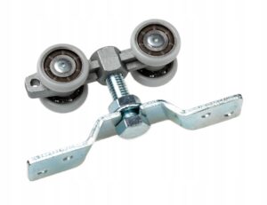 kółko rolka wózek z mocowaniem systemu jezdnego drzwi przesuwnych IRON