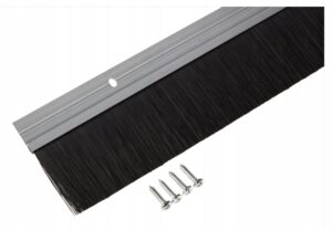 szczotka listwa uszczelniająca 45mm profil alu 1m uszczelka szczotkowa