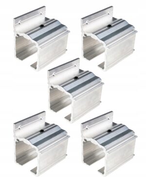 Klamra ścienna do prowadnicy Heavy 5szt